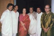 Abhijit-Tarun-Probhu-sen-lakhmi-shankar-and-L.-Subramanium